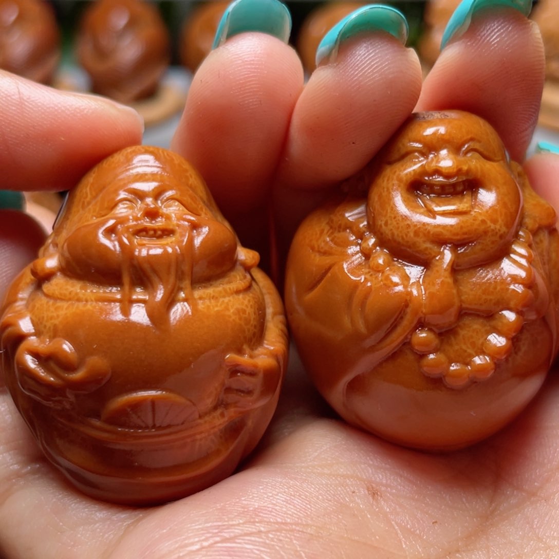 吊坠橄榄核财迷手球3.5