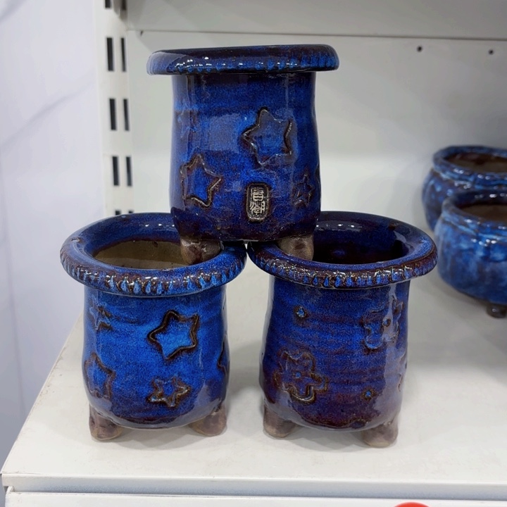 红陶内口6高10，3个