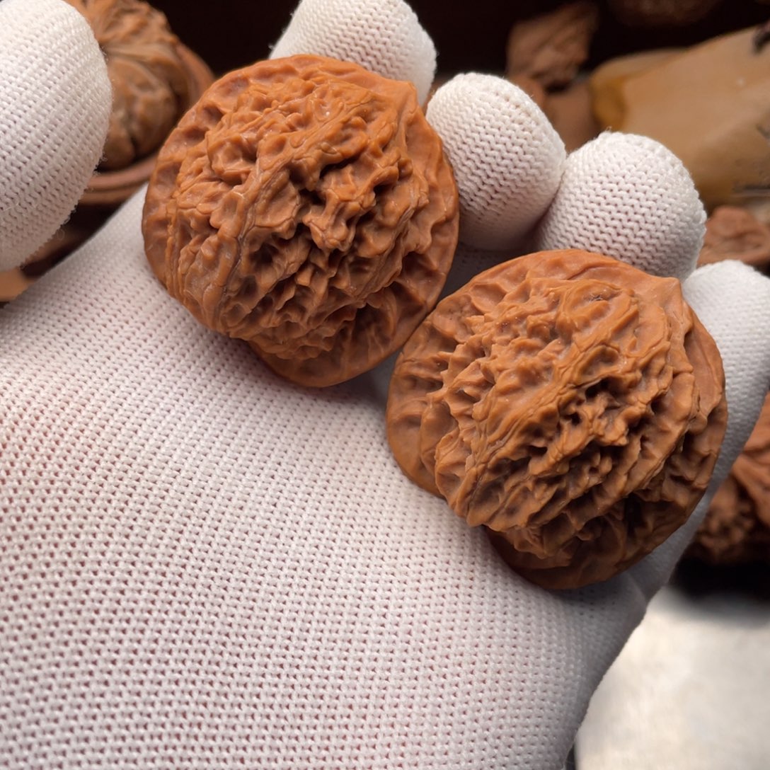 随***1文玩核桃吊坠盘龙纹