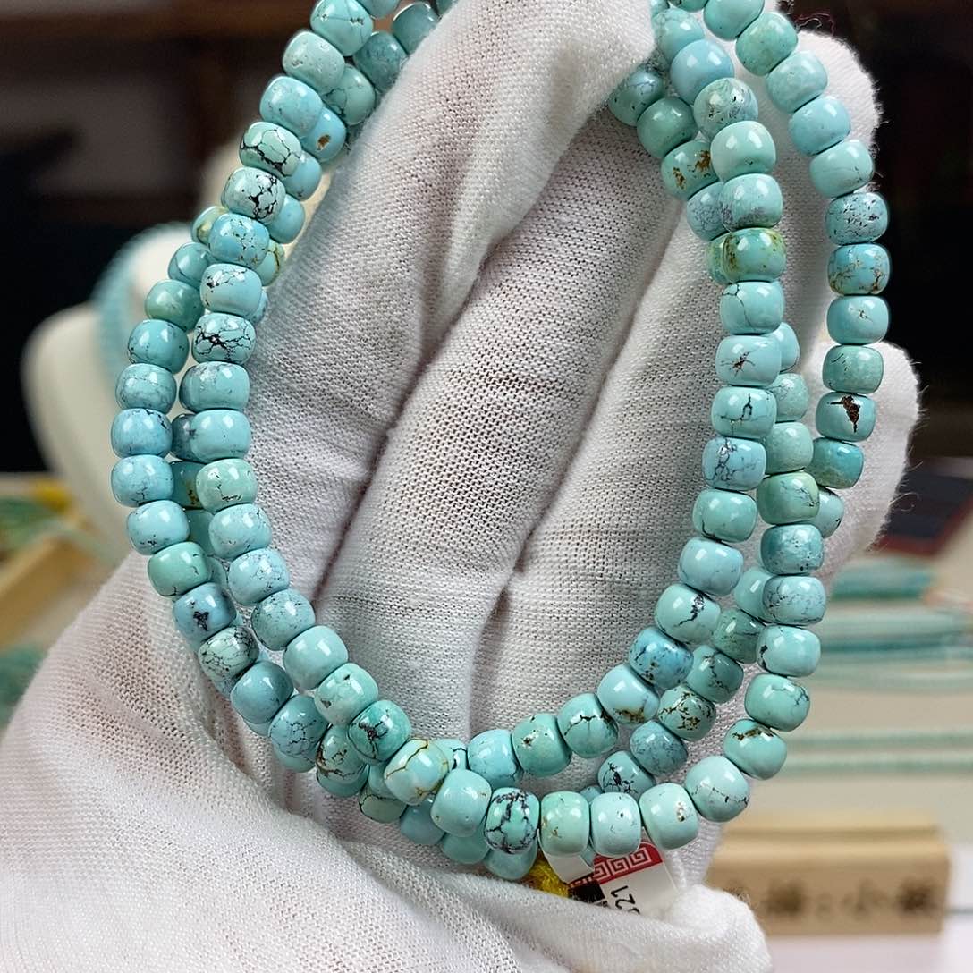 绿松石A14老型108卡5+未镶嵌