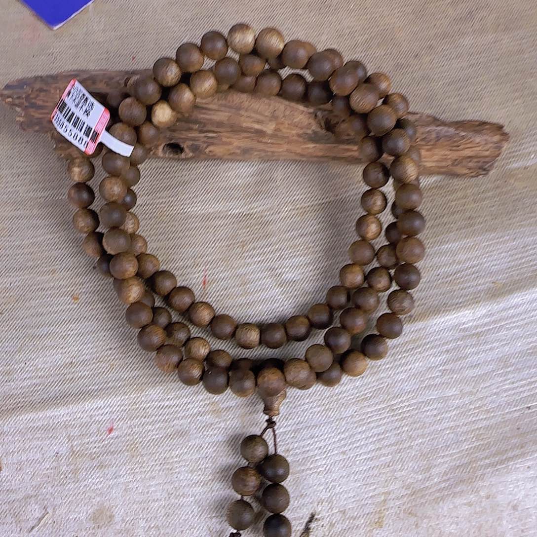 沉香碎屑沉香芽庄白棋母树08圆珠多圈收藏级28克多样性发一