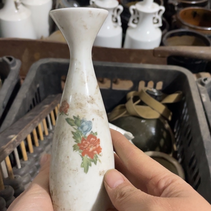 德***草瓷片孤品微瑕看好