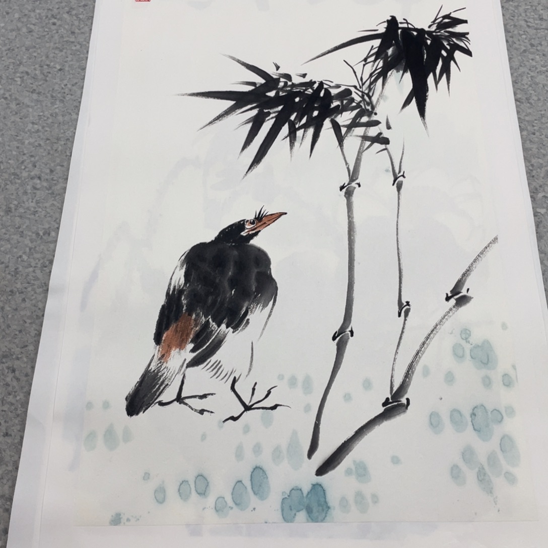 国画2平尺国画作品