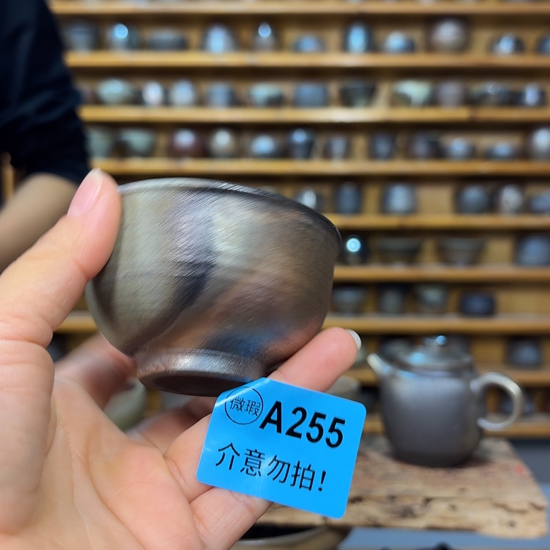 坭兴陶柴烧全手工原矿泥料杯