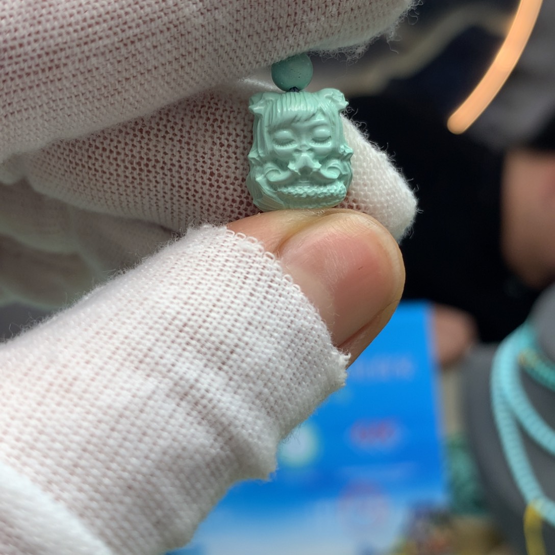 绿松石挂件未镶嵌