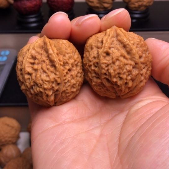 文玩核桃把件密石佛肚6