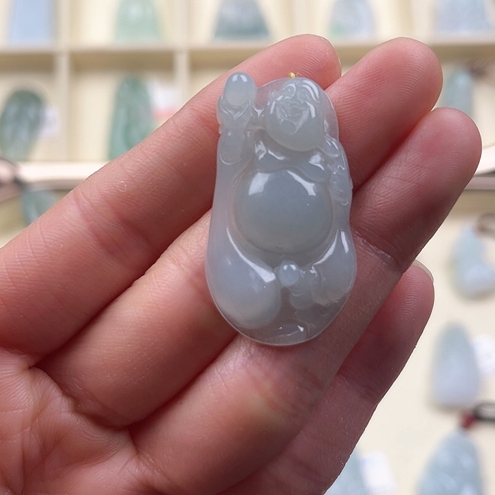 翡翠颈饰未镶嵌天然