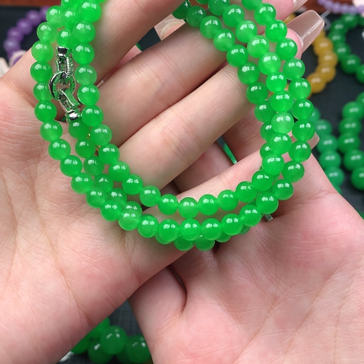 飘***2缅料卡6项链 一物一证