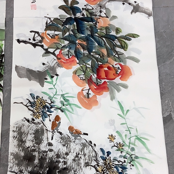 小周画廊的直播间