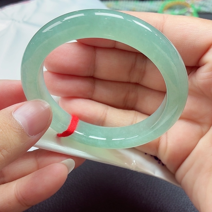 翡翠未镶嵌手镯天然缅甸A货翡翠