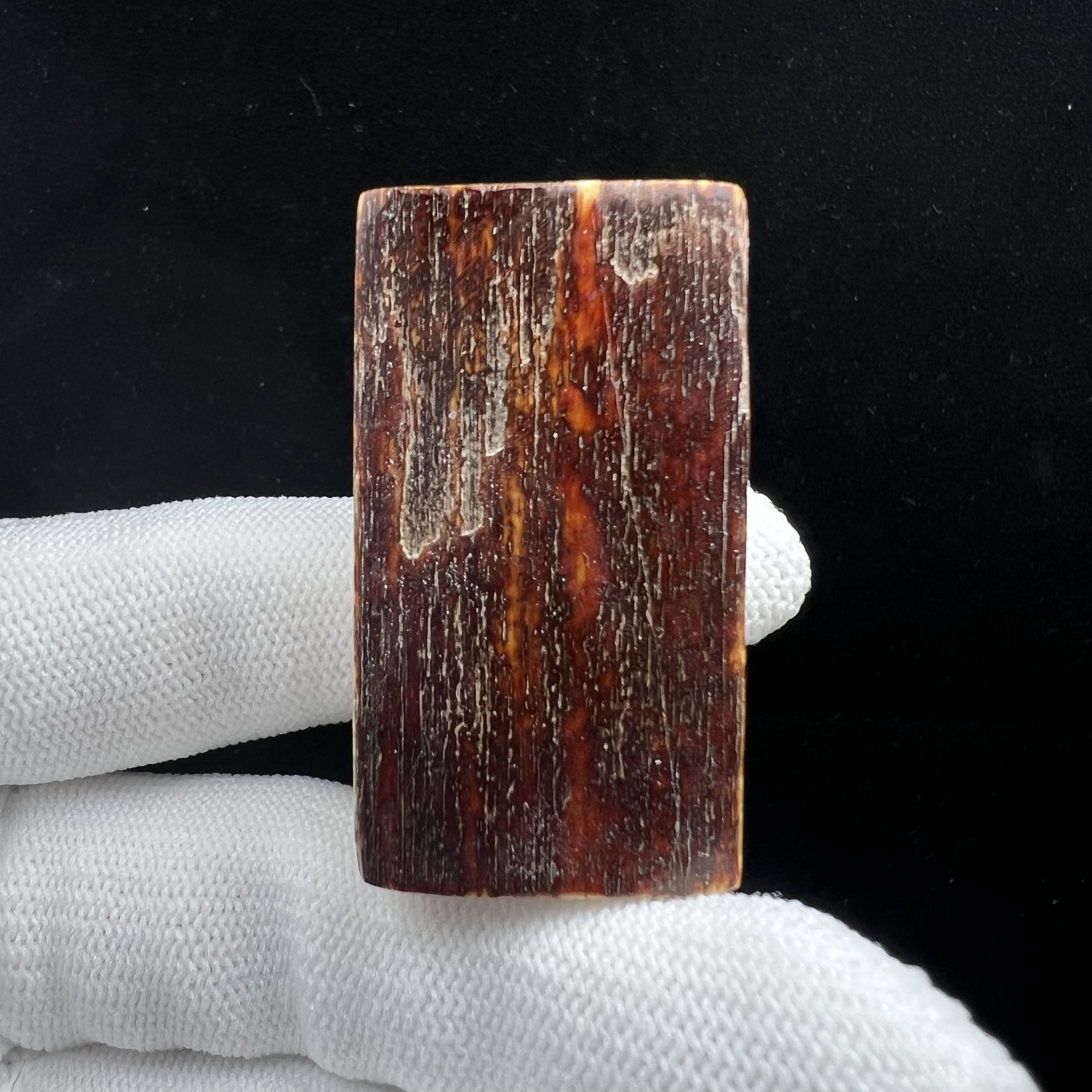 E19-66天然猛犸牙肥皂24*44*16mm 支持鉴定 假一罚四