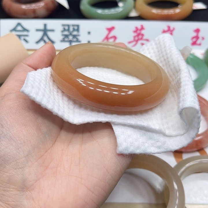 未镶嵌手镯石英质玉西***甜
