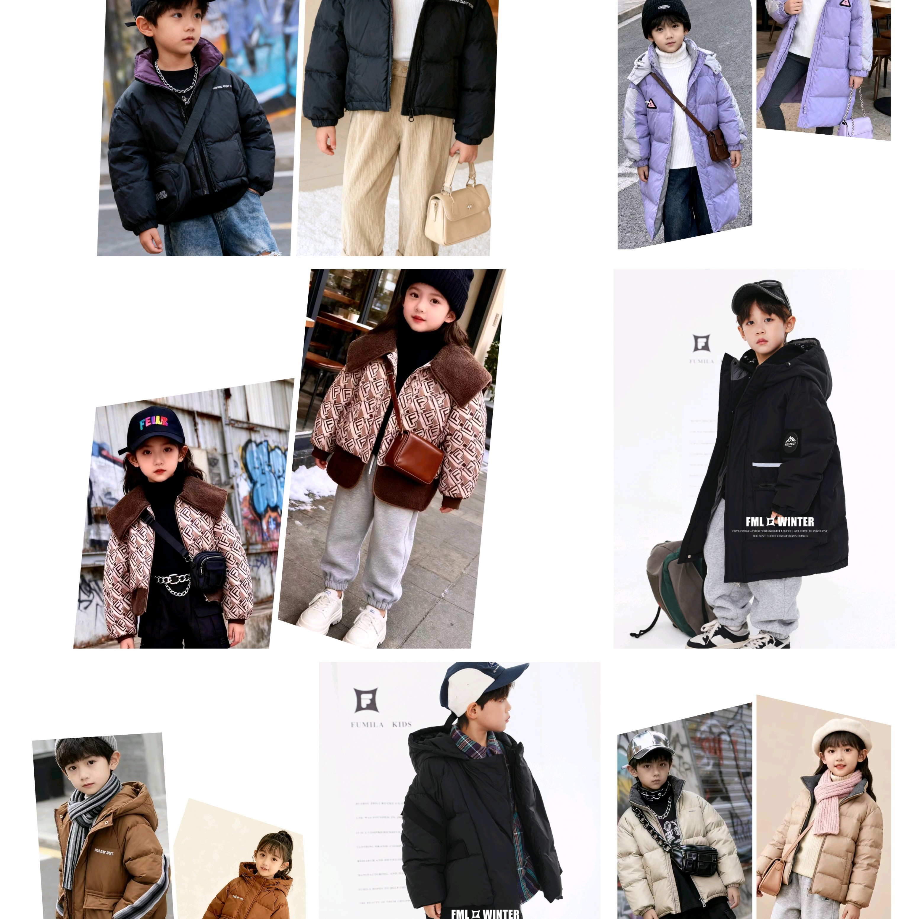 品牌合集400-450号 拉男童女童冬款实体倒闭青货