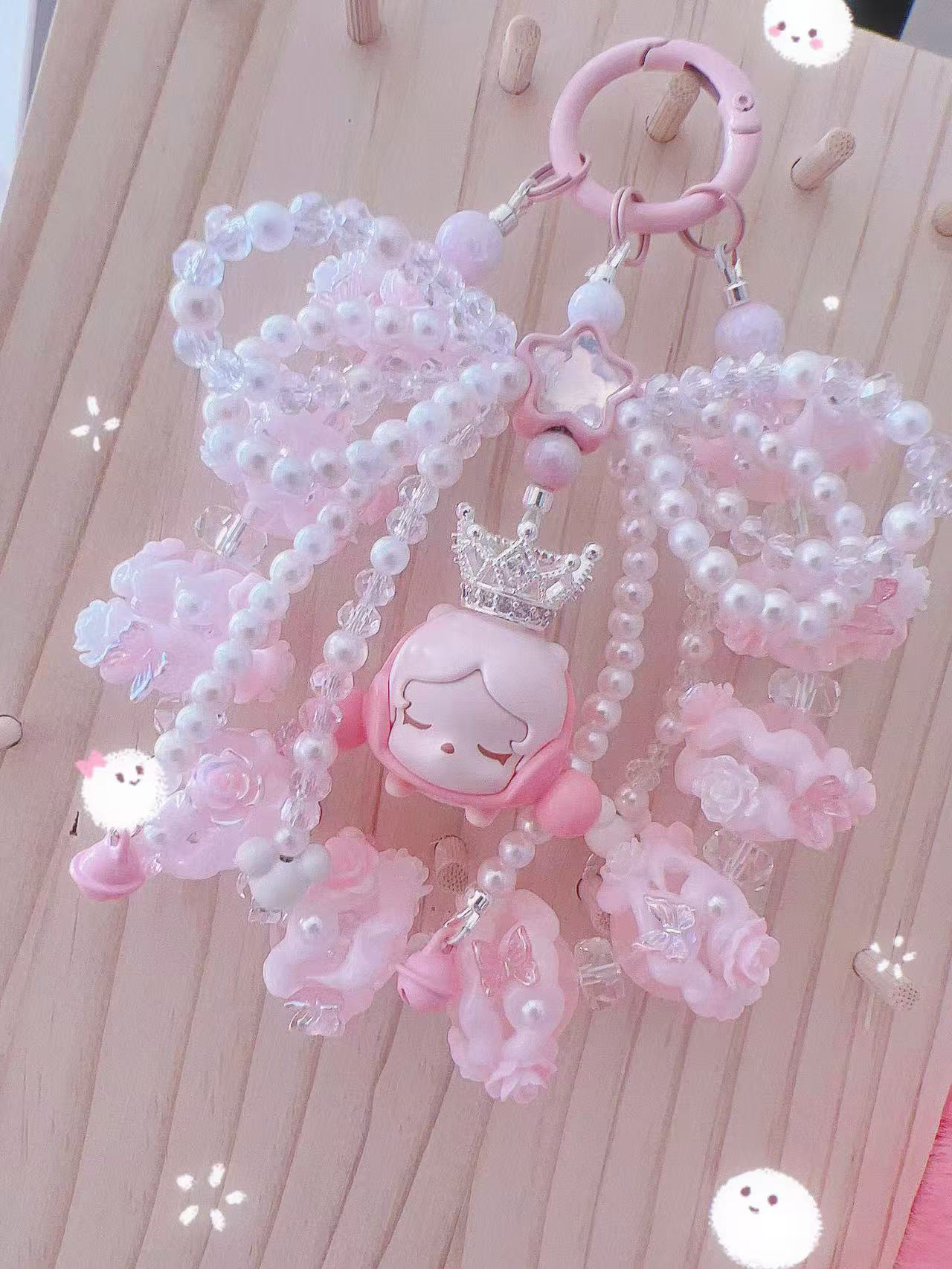 【按照主播给的编码在订单留言处备注编码】DIY手工饰品挂件粉色