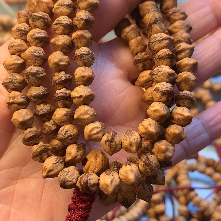 消热振原桩红芽横打108串