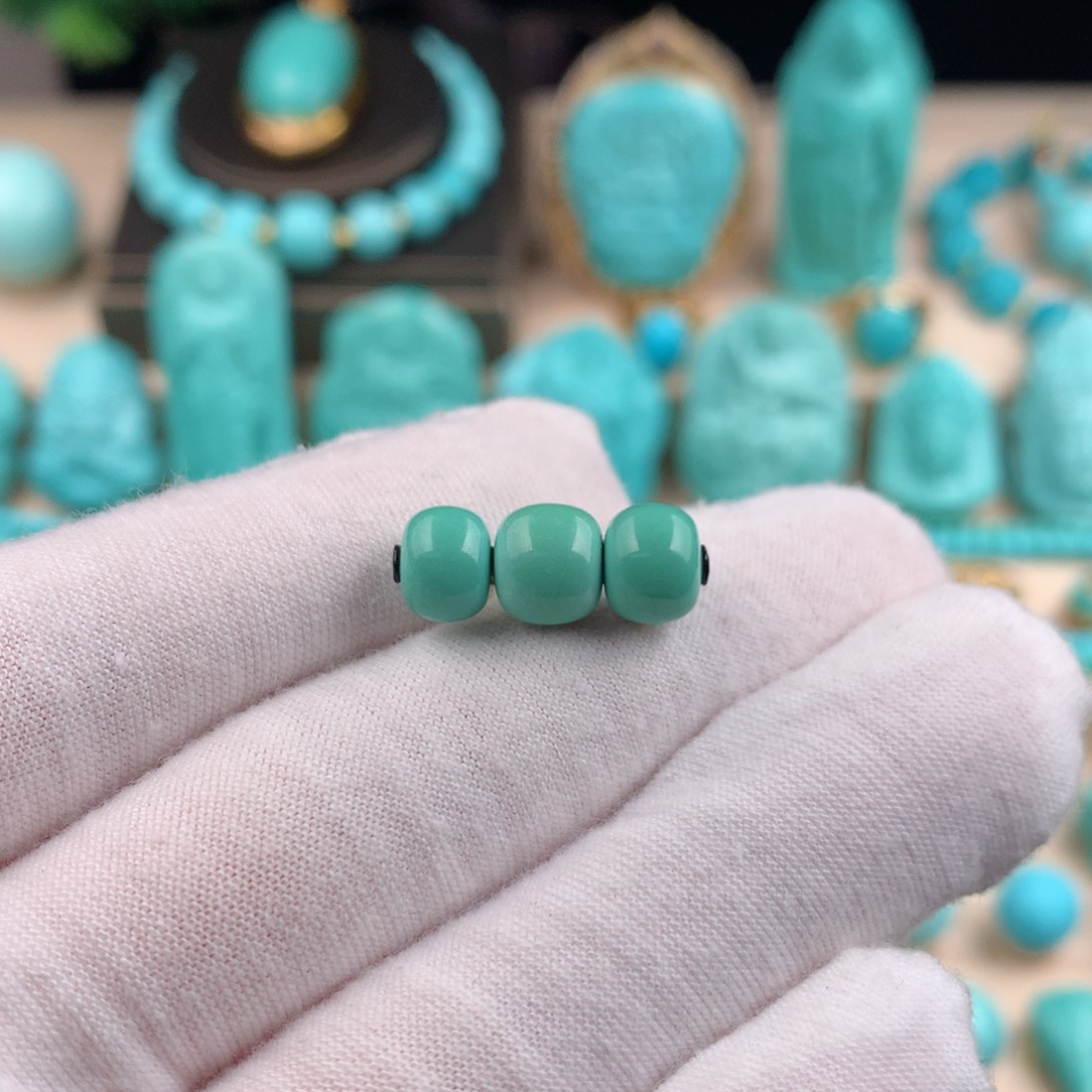 【闪购商品】绿松石珠宝半成品未镶嵌