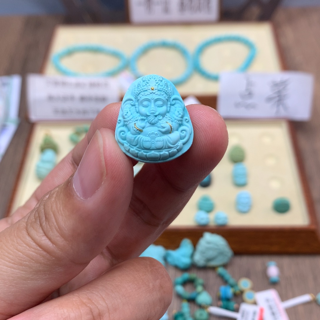 每****绿松石未镶嵌23配饰