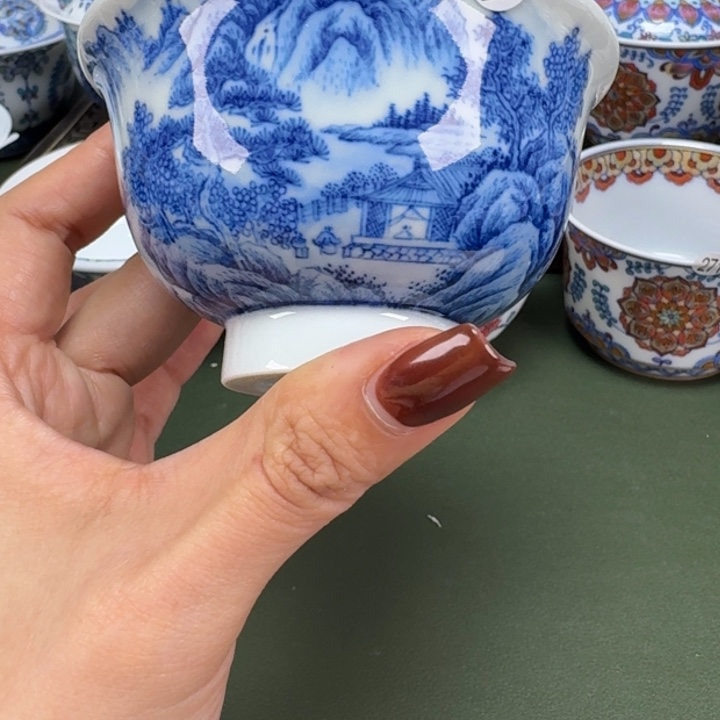 沙沙手工手绘茶具234