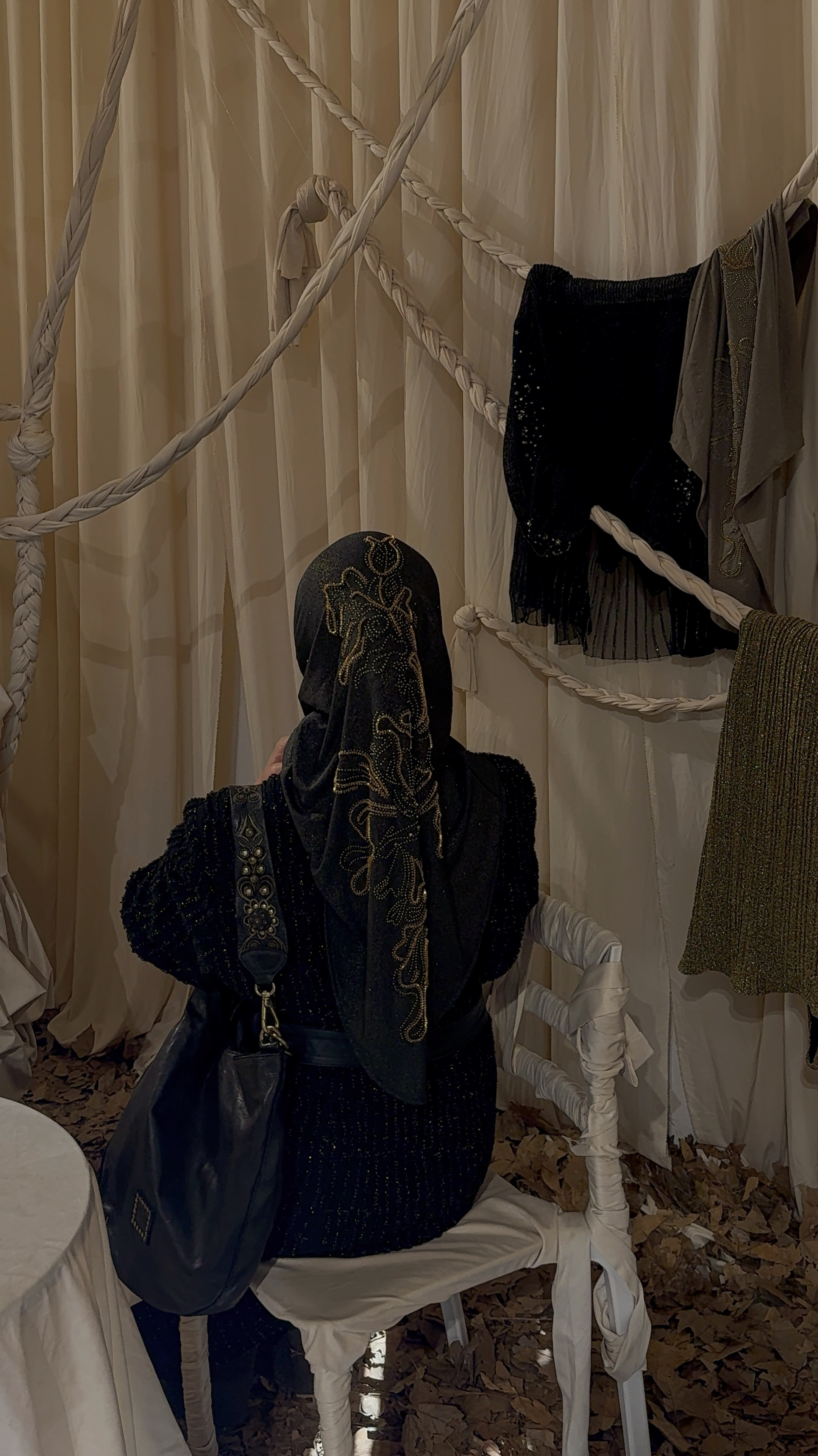 班纳头巾 鎏金系列 不退换（慎拍）手工缝制 轻微勾丝完美主义慎拍