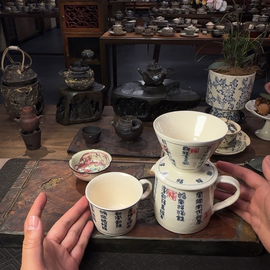 瓷片景德镇手作器物