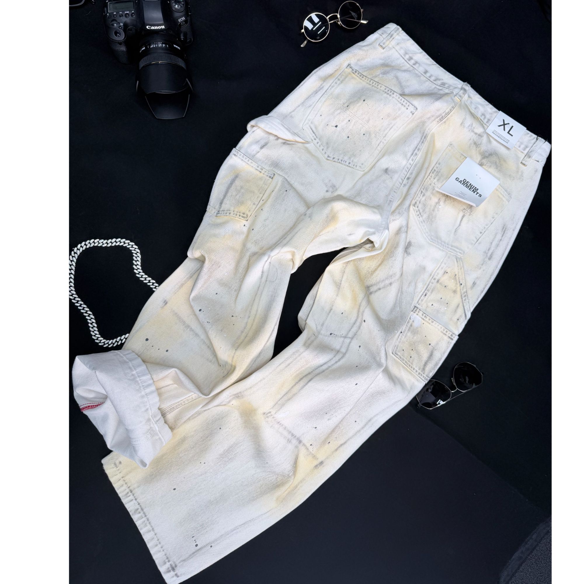 水洗男修身夏季休闲裤直筒立体剪裁直筒裤牛仔裤春夏T3316