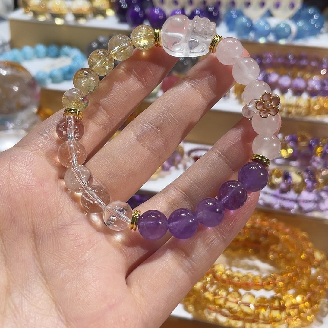手链未镶嵌水晶多宝
