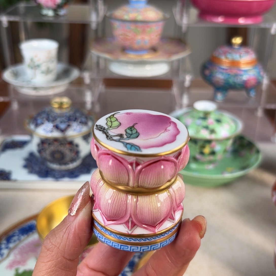 纯手工手绘 高端茶器