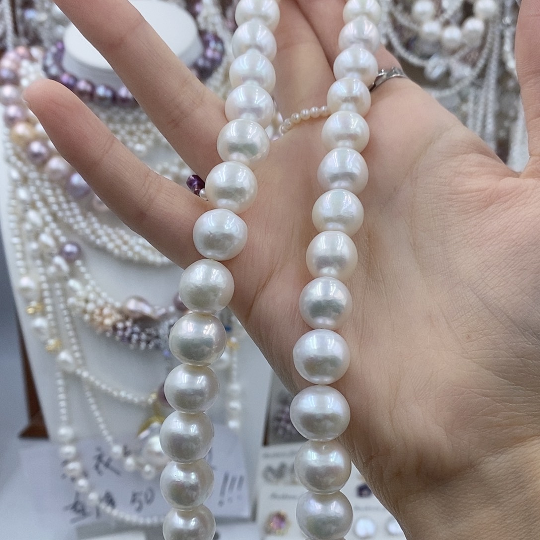 蹲***漏耳饰银S925镶嵌淡水珍珠