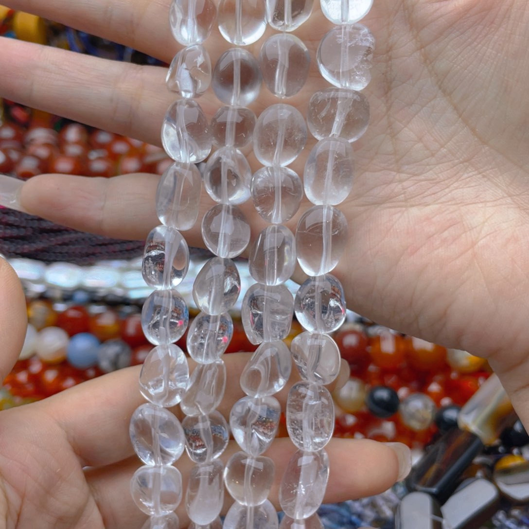 玛瑙/玉髓珠宝半成品未镶嵌水晶一条