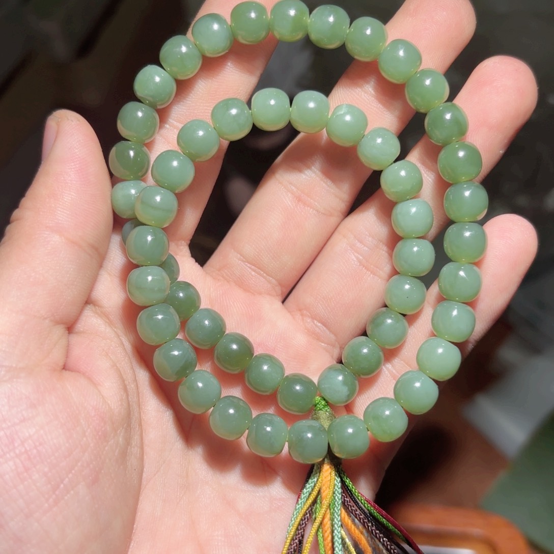 和田玉手链未镶嵌