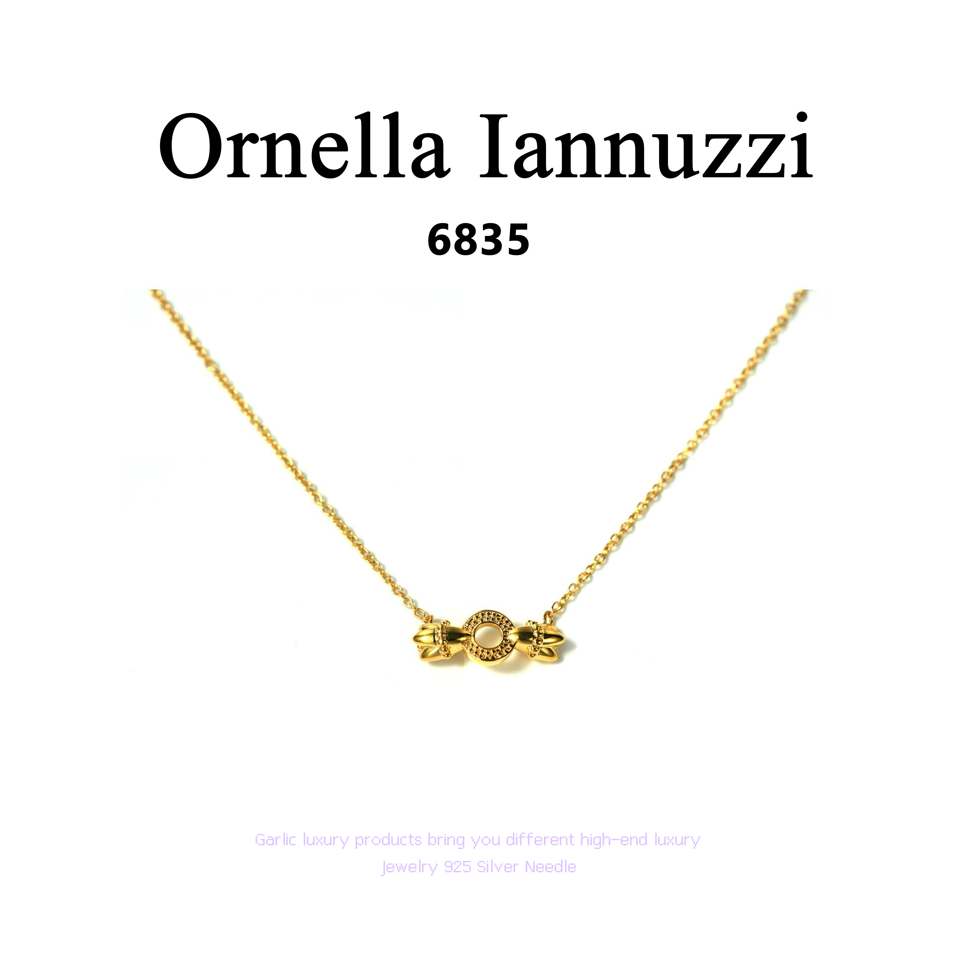 铜合金项链 Ornella Iannuzzi项链~6835
