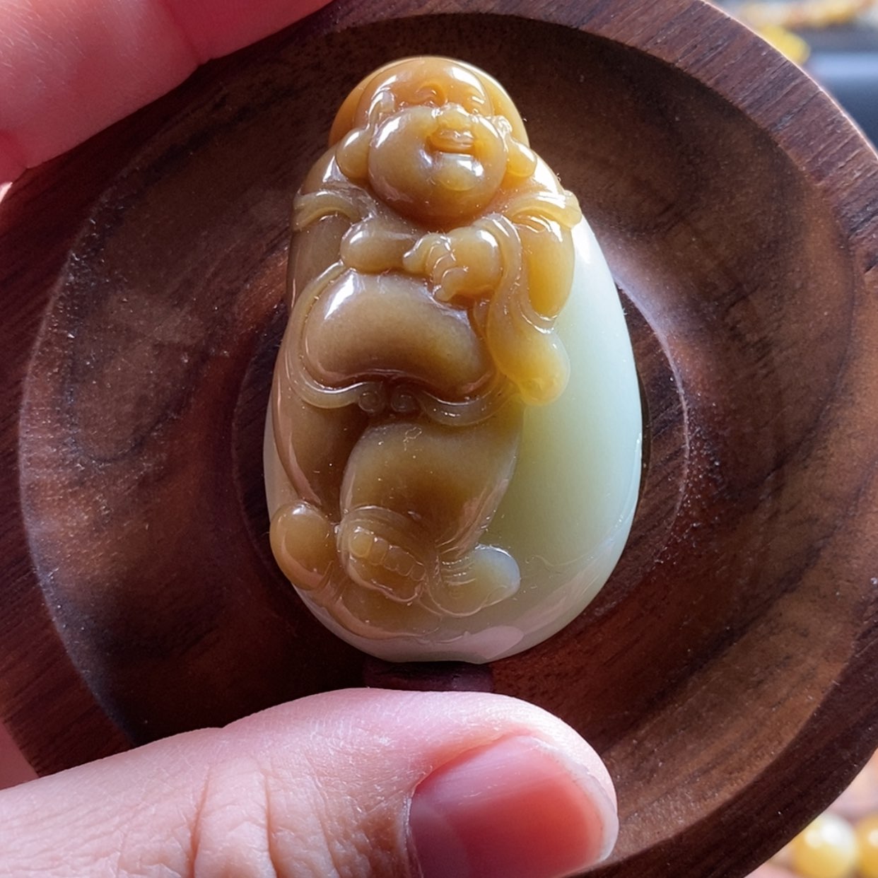 【闪购商品】和田玉（糖玉）颈饰未镶嵌