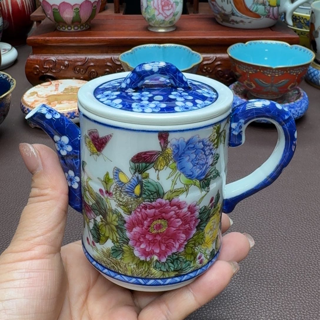 瓷片景德镇仿古手工制作精品展示