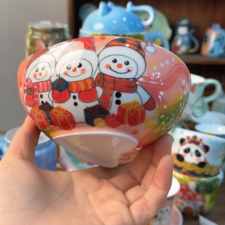 陶景德镇釉下手绘陶瓷