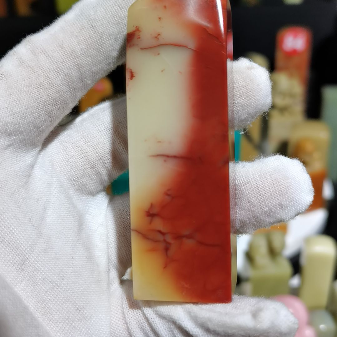 【闪购商品】青田石青田石封门红花