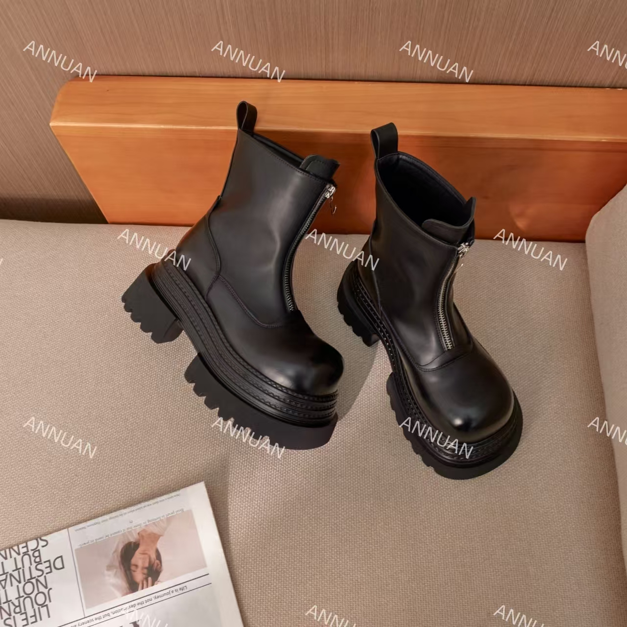 【HeiPa】XDXM785 时尚韩版靴子女