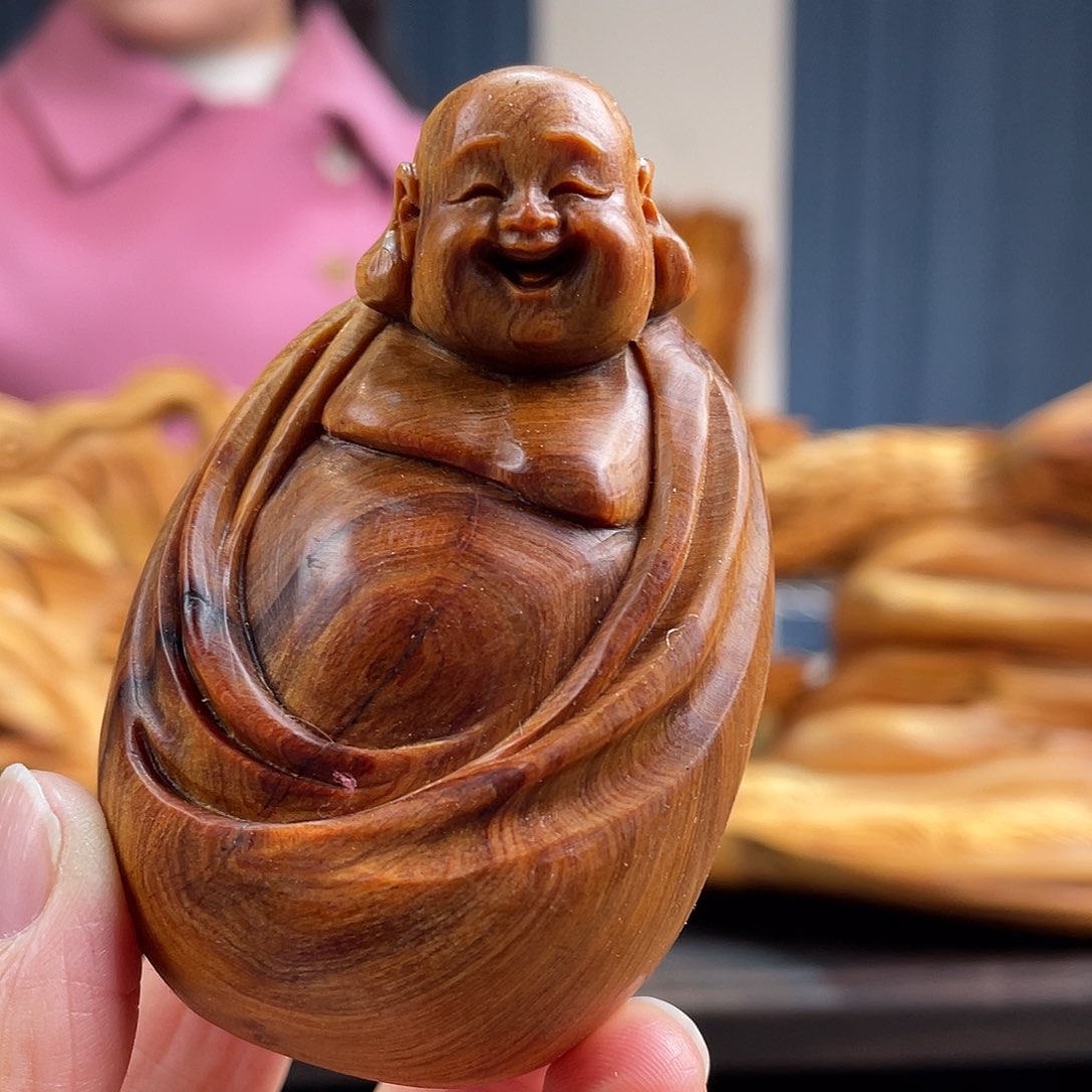 柏木（崖柏）手把件