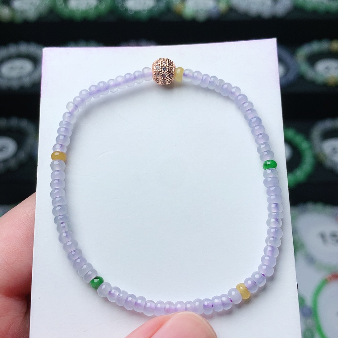 翡翠手链未镶嵌翡翠