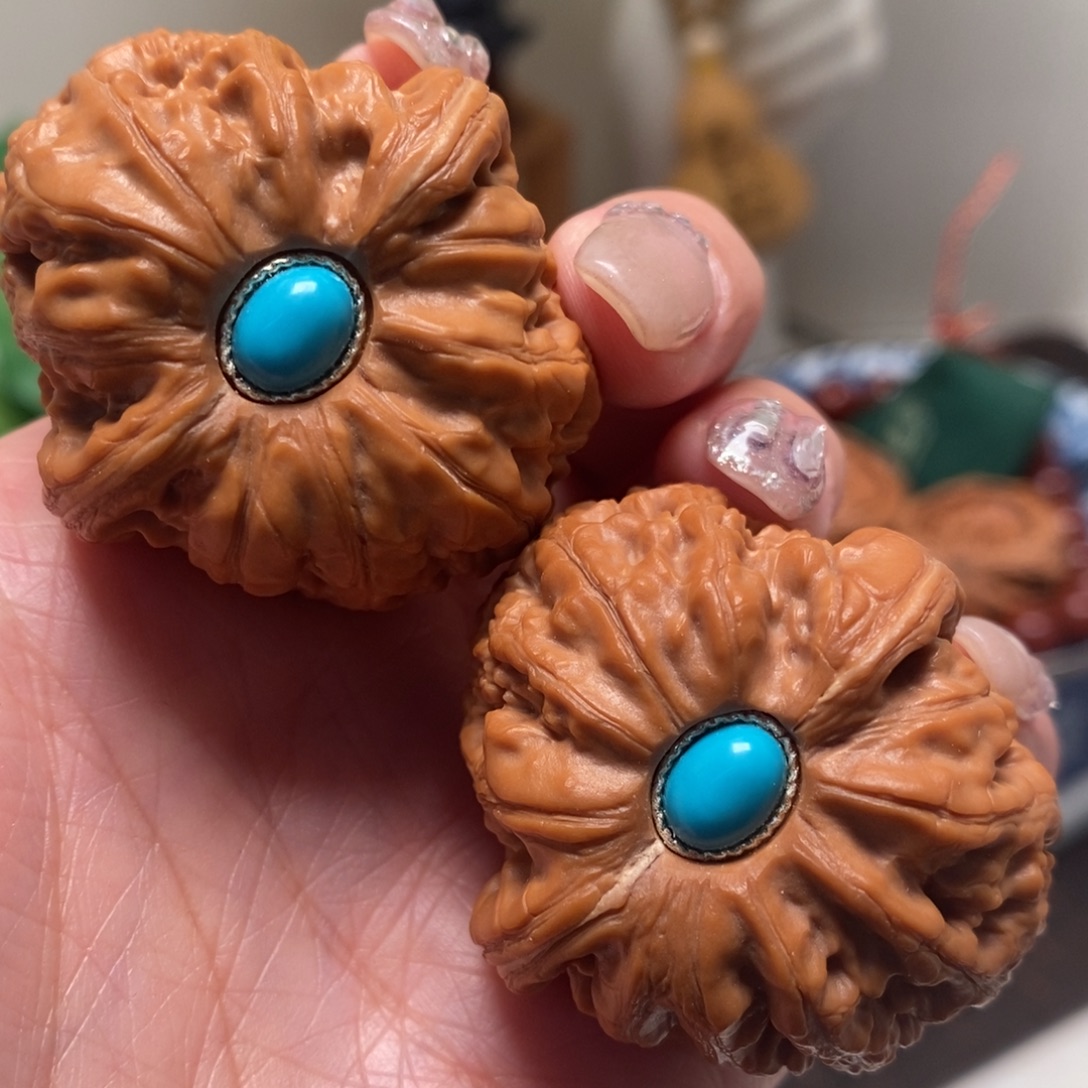 把件文玩核桃41尺寸全品平谷元宝