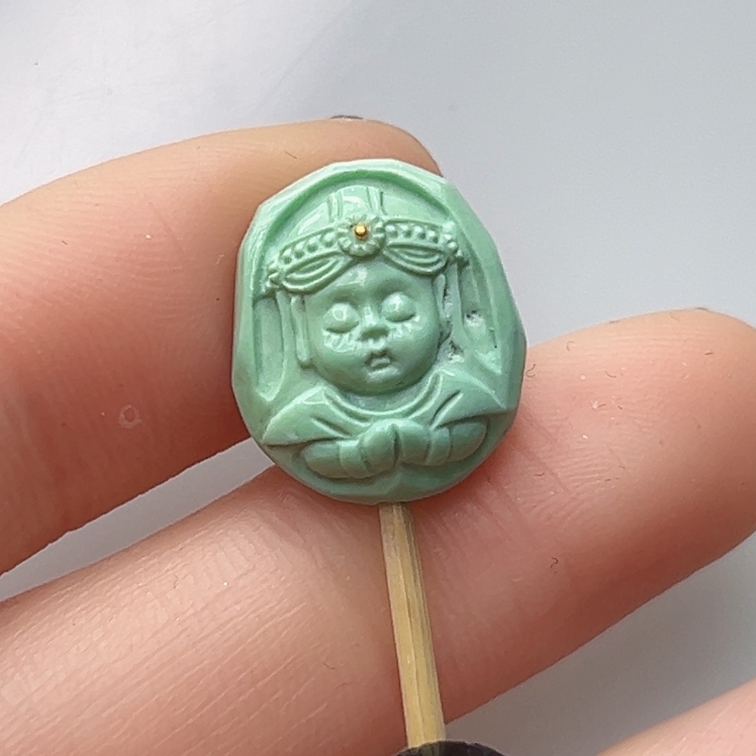 绿松石珠宝奇石未镶嵌