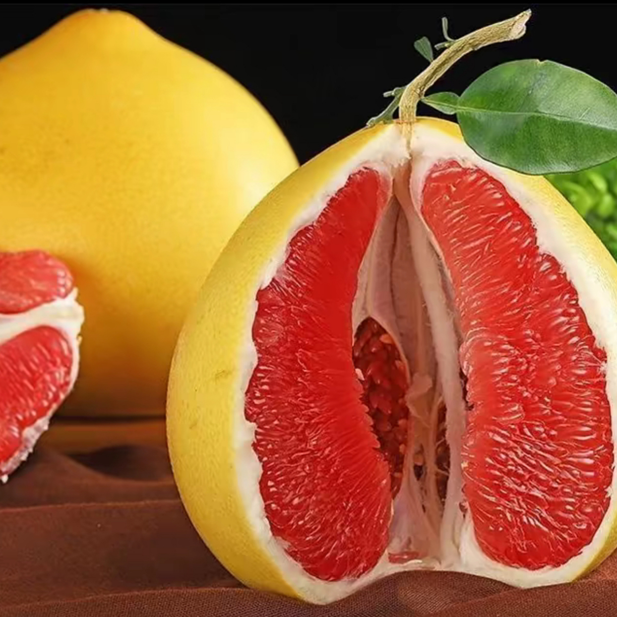 福建和平红心蜜柚新鲜采摘皮薄肉厚多汁应季水果老树果