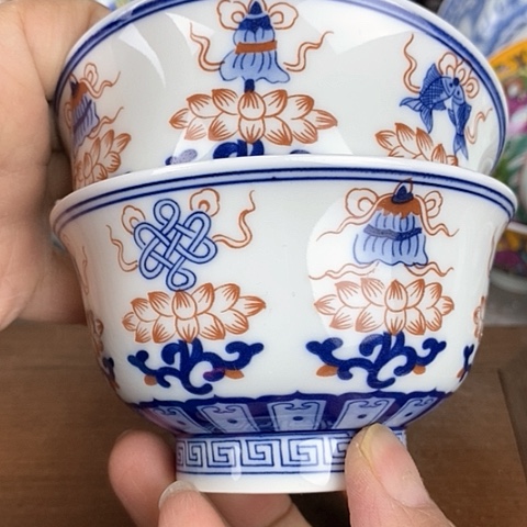 景德镇陶瓷藏式茶碗