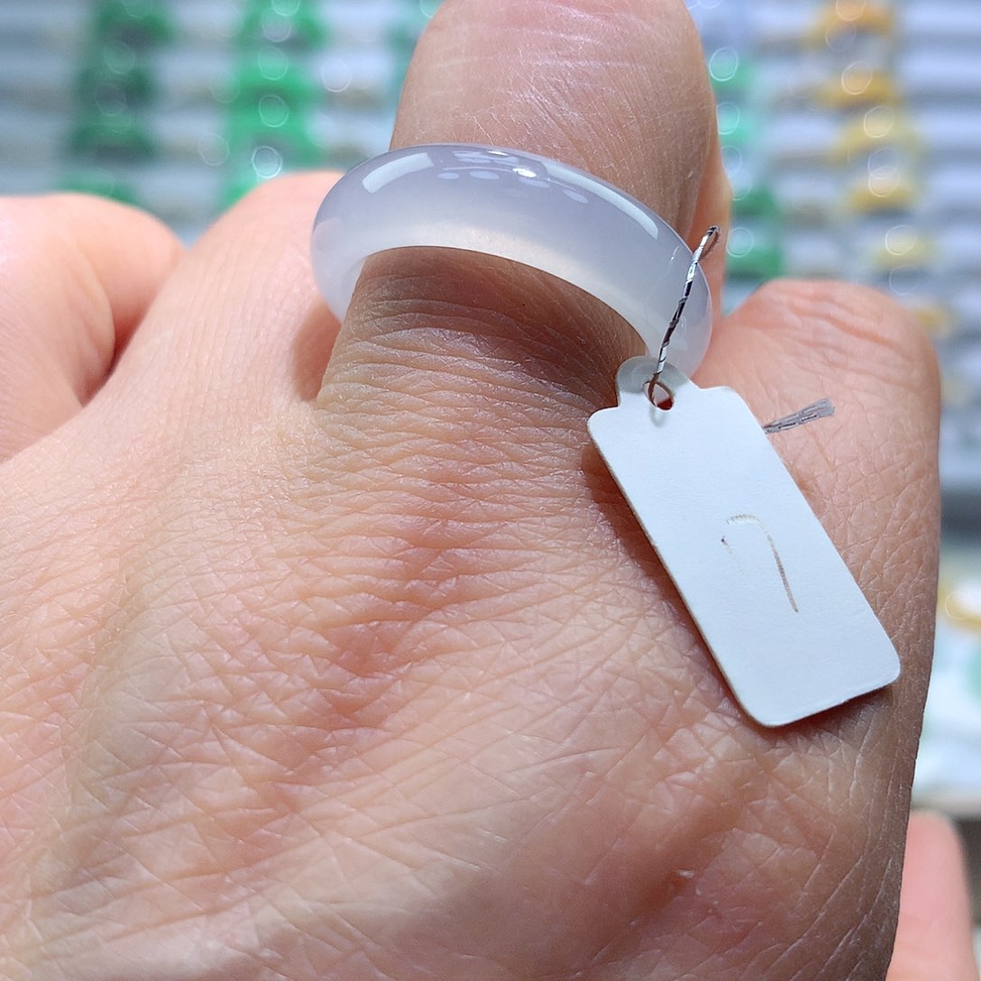 翡翠戒指未镶嵌17号