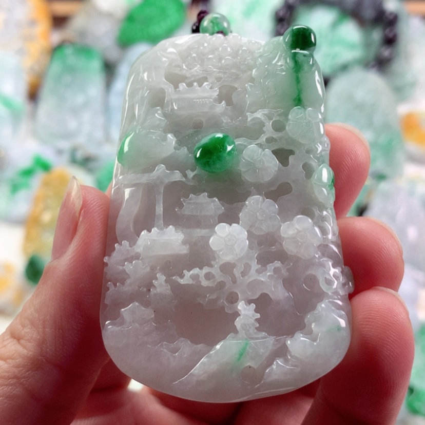 【闪购商品】翡翠未镶嵌吊坠(不含链)