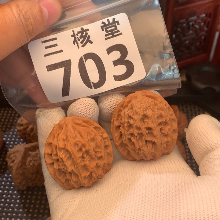 文玩核桃吊坠高桩苹果38