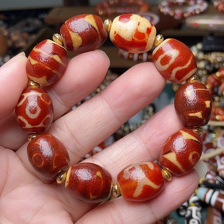 玛瑙/玉髓未镶嵌手链