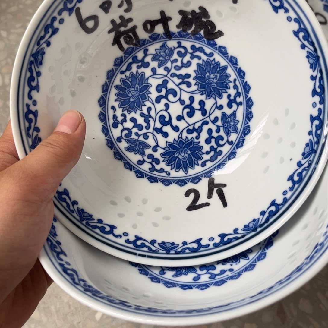 瓷片景德镇高温细白瓷餐具