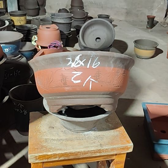 宜兴紫砂花盆清仓处理