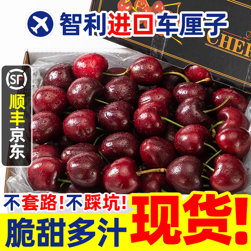 3J【5斤原箱装】LYX智利进口车厘子桑提娜2J海运 内附果径卡