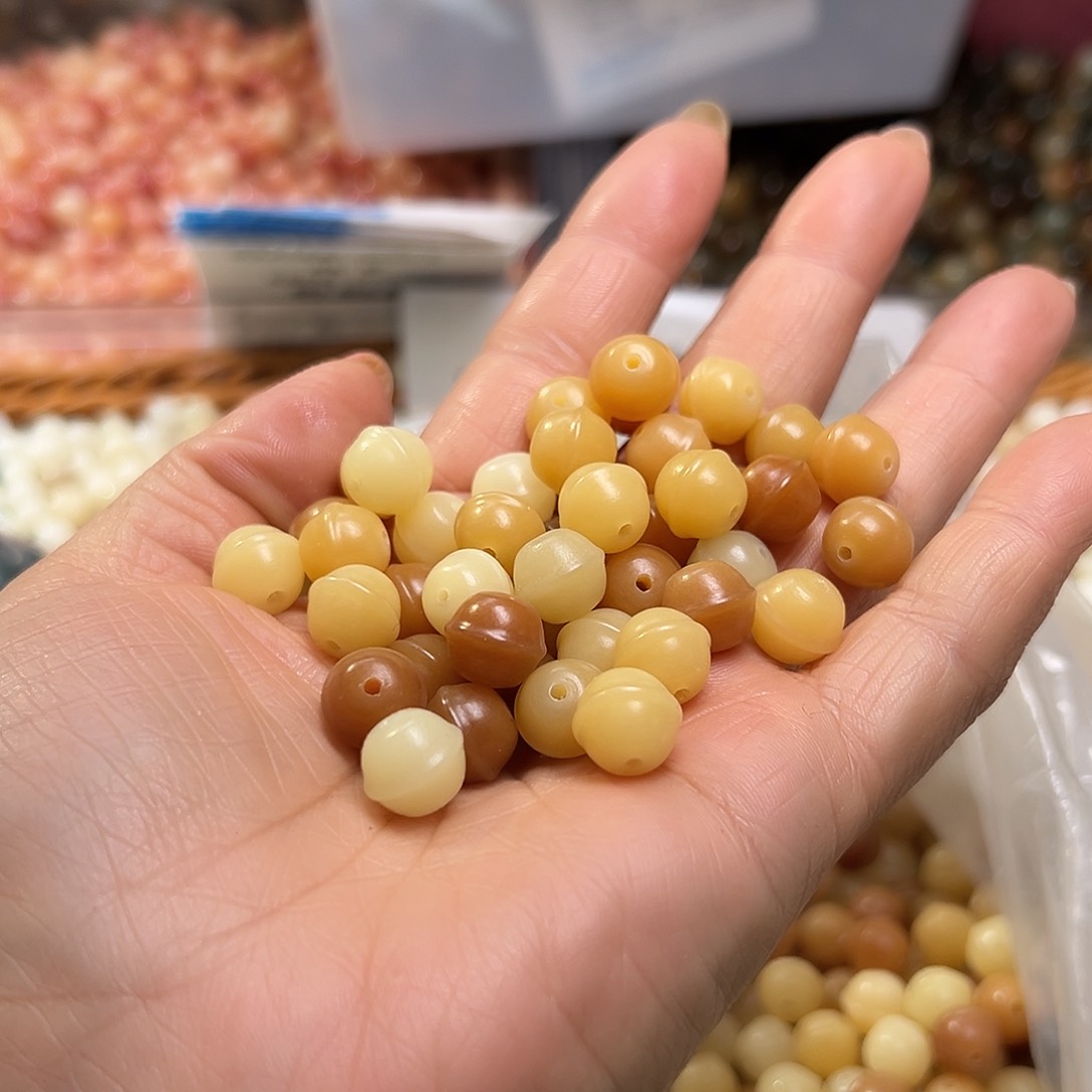 菩提根/象牙果吊坠卡10黄金蜜罐40颗